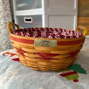 Longaberger Popcorn Basket